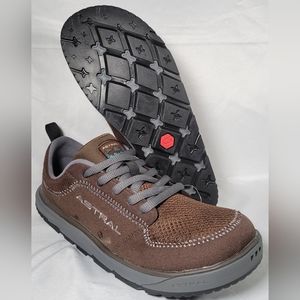 Astral Brewer 2.0 Mud Brown Mens Sz 8 Water Shoes EVA Midsole Granite Grip New